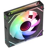 MARSGAMING - MF-LINKFINITY - Ventilator - Zwart - PWM 120 mm - ARGB Verlichting