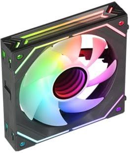 MARSGAMING - MF-LINKFINITY - Ventilator - Zwart - PWM 120 mm - ARGB Verlichting