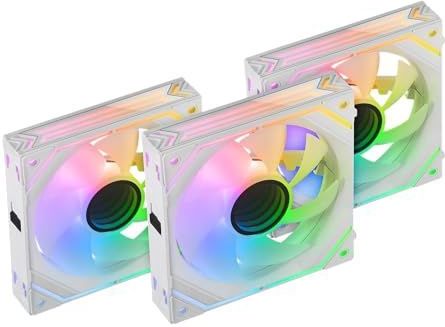 Mars Gaming - Mf-linkfinity - Ventilator - Set van 3 - 120mm - Zwart