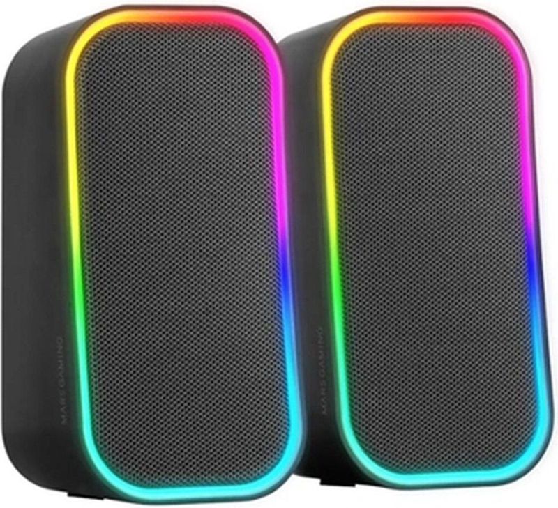 MS-OM - Bluetooth Luidsprekers - 20 W - RGB Verlichting - Bluetooth 5.3