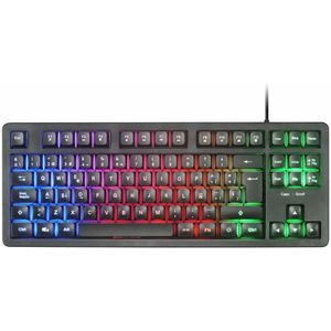 Mars Gaming - MK023 - Gaming Toetsenbord - Zwart - Hybride H-Mech Technologie - FRGB Regenboogverlichting