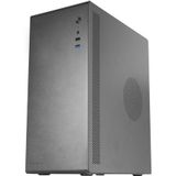 Tacens - NOVAX - Micro-ATX PC Behuizing - Zwart - Volledig Metalen Design