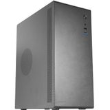 Tacens - NOVAX - Micro-ATX PC Behuizing - Zwart - Volledig Metalen Design
