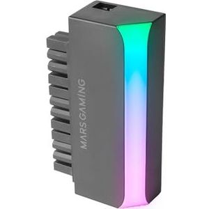 Mars Gaming - CONNECTEUR 90° MCA-L24 RGB - 1X 24 PINS - Noir