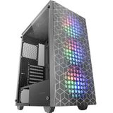Mars Gaming - MC-MAG - PC Behuizing - Zwart - Gehard Glas - RGB Fans