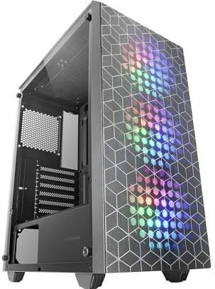 Mars Gaming - MC-MAG - PC Behuizing - Zwart - Gehard Glas - RGB Fans
