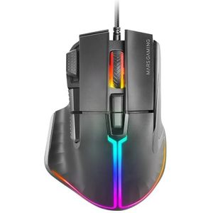 MM-XT - Gaming Muis - RGB - Ergonomisch - Vederlichte Kabel