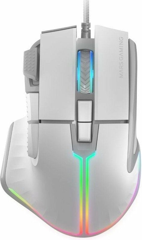 Mars Gaming - MM-XT - Gamingmuis - Zwart - RGB Verlichting - Ergonomisch Ontwerp