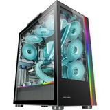 Mars Gaming - MC-ULT - PC Behuizing - Zwart - Gehard Glas - XXL Capaciteit