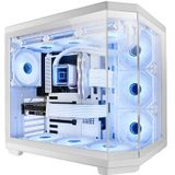 Mars Gaming - MC-3TCORE - Gaming Behuizing - Wit - Tempered Glass - Semitower