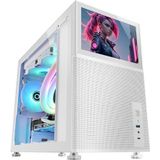 Mars Gaming - MC-LCD - PC Behuizing - Zwart - Staal - Micro-ATX