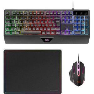 Mars Gaming - MCP124 - Gamingmuis - Toetsenbord - RGB - Ergonomisch