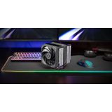 Mars Gaming - MCPU-XU9 - CPU-Ventilator - 120 Mm - Aluminium - Zwart