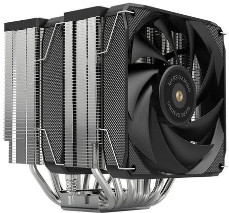 Mars Gaming - MCPU-XU9 - CPU-Ventilator - 120 Mm - Aluminium - Zwart