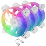 Mars Gaming - Mf-3a - Ventilator - Zwart - 120mm - ARGB 3-Fan Kit