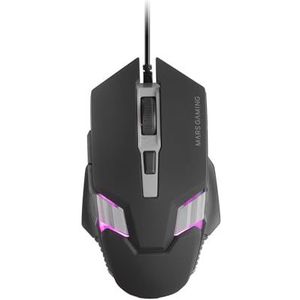 Mars Gaming - MM024 - Muis - Zwart - Optische Sensor - 4000 DPI