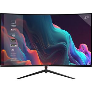 Mars Gaming - Mv27c - Gaming-monitor - Gebogen - 27 Inch - Full HD - 200Hz