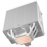 MARS GAMING MCPU-X5 - CPU-koellichaam - 280 W TDP - Wit - 5 x Heatpipes HCT - PWM SI Ventilator 120 mm