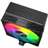 MCPU-X5ARGB - Koellichaam - Zwart - Aluminium - 120 mm PWM-ventilator