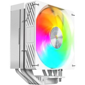 MARS GAMING - MCPU-X5ARGB - CPU-koellichaam - Wit - 280 W TDP - 5 Heatpipes