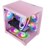 MC-VIEW2 - Gaming Behuizing - Zwart - Geharde Glas - Compact Ontwerp