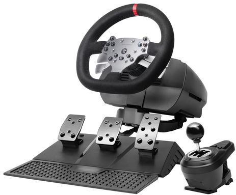 Mars Gaming MGRW - Stuurwiel en Pedalen - Cross-Platform Race Simulator