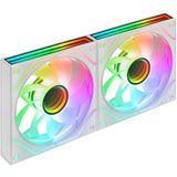 Mars Gaming - MF-3DPROX2R - Ventilator - Zwart - 2-in-1 Set met ARGB