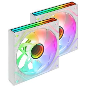 Mars Gaming - MF-3DPROX2R - Ventilator - Zwart - 2-in-1 Set met ARGB