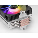 Mars Gaming - MCPU-X4ARGB - CPU-Koeler - Zwart - 220W TDP - 4x HCT-Heatpipes - 120mm PWM-Ventilator