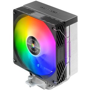 Mars Gaming - MCPU-X4ARGB - CPU-Koeler - Zwart - 220W TDP - 4x HCT-Heatpipes - 120mm PWM-Ventilator