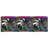 Mars Gaming - MF-LINKFINITYKIT2R - Ventilator - 3 Eenheden - 120mm - ARGB Verlichting