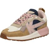 KAOTIKO Detroit Sneakers Leren Sneaker Dames Blauw