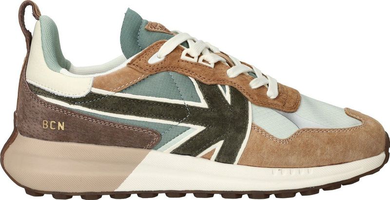 KAOTIKO - Vancouver - Sneakers - Bruin - Textiel - Rubberen Zool