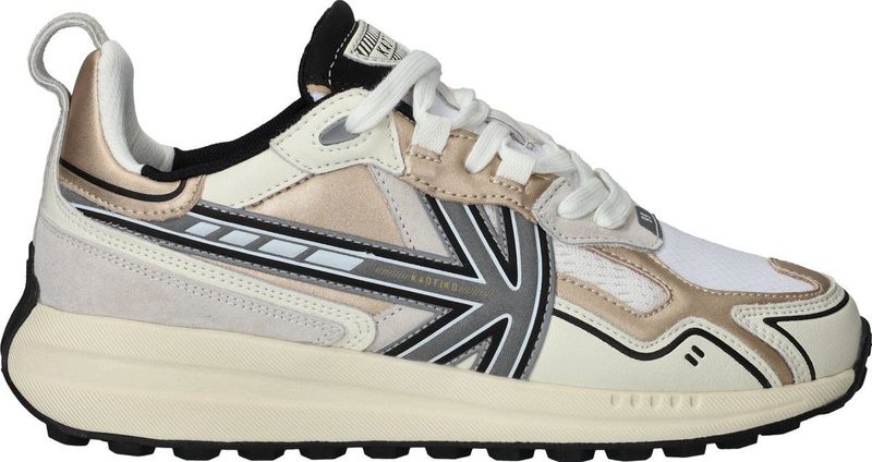 KAOTIKO - Detroit - Sneakers - Beige - Leren