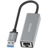 Aisens - A106-0897 - Netwerkadapter - Grijs - USB - RJ45 - Ethernet LAN - Snoer