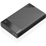 Aisens Ase-3529b Externe Behuizing - Externe Behuizing voor 3.5-inch SATA Schijven - USB 3.0 - Zwart