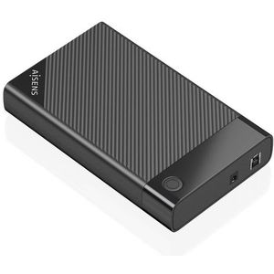 Aisens Ase-3529b Externe Behuizing - Externe Behuizing voor 3.5-inch SATA Schijven - USB 3.0 - Zwart