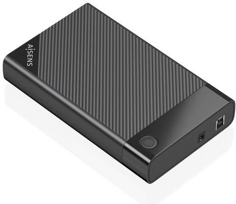 Aisens Ase-3529b Externe Behuizing - Externe Behuizing voor 3.5-inch SATA Schijven - USB 3.0 - Zwart