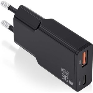 Aisens - ASCH-30W2P047-BK - Router - Zwart - Galliumnitride