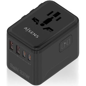 Aisens - ASPS-2A2C08-BK - Dockstation - Zwart - Universeel