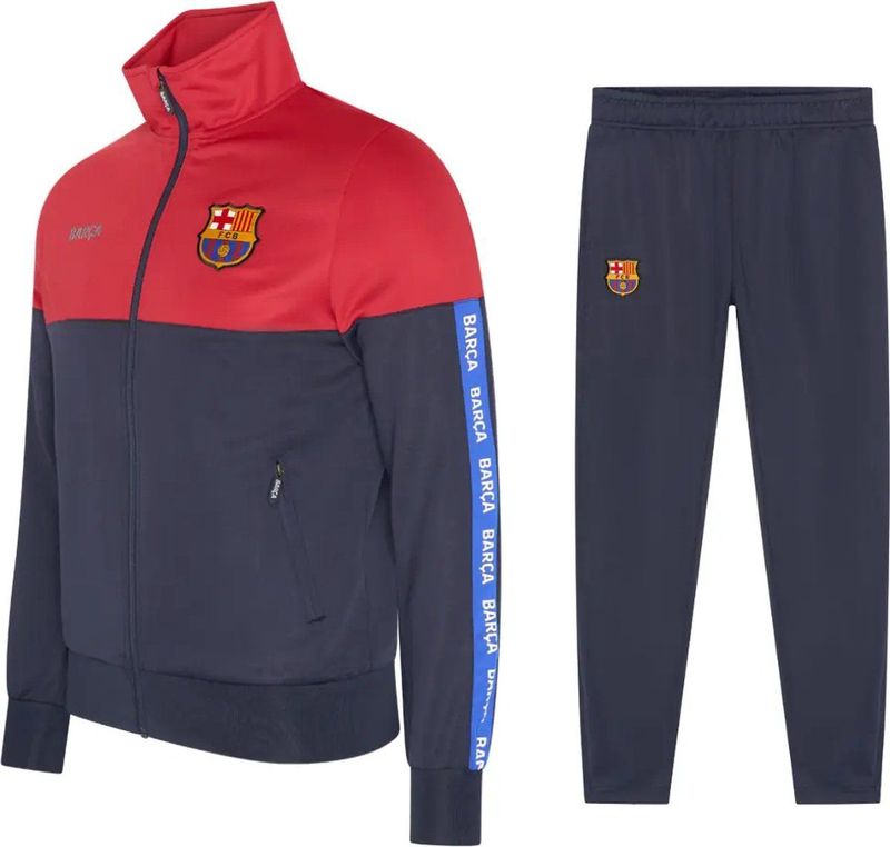 FC Barcelona Trainingspak Kinderen 2025 t/ Voetbal Trainingspakken Jongens en Meisjes Voetbalkleding