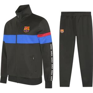 FC Barcelona Trainingspak - Voetbalkleding - Zwart - Kinderen 2024/2025