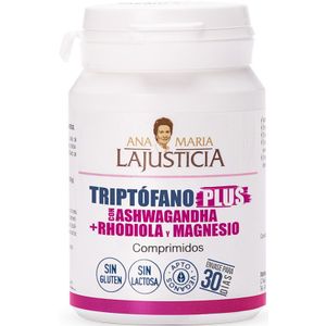 Ana María Lajusticia - Tryptofaan Plus met ashwagandha en rhodiola en magnesium, 60 tabletten