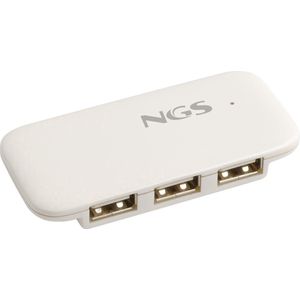 NGS USB IHUB4 Hub 4 poorten USB 2.0, wit