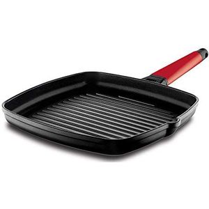 Castey grillpan met afneembaar handvat, 22 x 22 cm