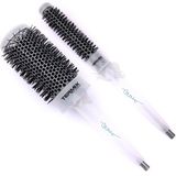 Ronde kwast Termix C-Ramic Ionic Wit (Ø 17 mm)