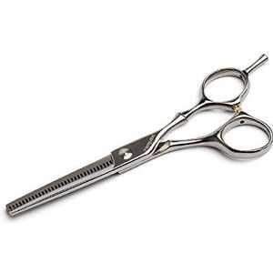 Termix CK23T Professionele uitdunschaar, professionele schaar voor beeldhouwen en dunner wordend haar met een rij van 32 getande tanden en holle messen