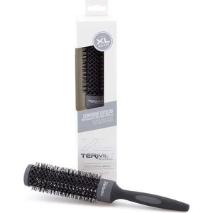 Termix Evolution XL Brosse à cheveux ronde Ø23 3 cm plus longs, réduisant le temps de séchage, les fibres ionisées et le tube antiadhésif.