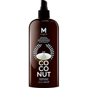Mediterraneo Sun - Coconut Suntan Oil Dark Tanning Spf6 Sonnenschutz 200 ml (67.6 € / 1 l)