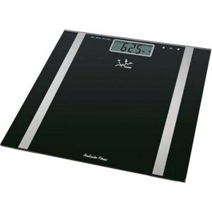 JATA - 531 - Personenweegschaal - Zwart - Glas - LCD Scherm